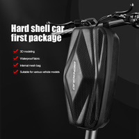 BENGGUO Hanging Bag Pannier 2L Electric Scooter Storage Bag EVA Hard Shell Waterproof Night Reflective for M365 PRO 2 KUGOO M4