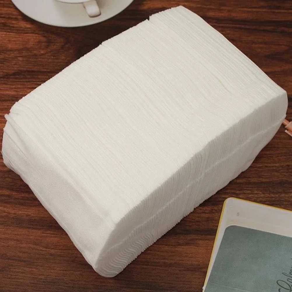 100Pcs Disposable Cleaning Cloth Paper Electrostatic Dust Removal Mop Paper 20*30cm Household Floor Tile Wall Cleaning Supply