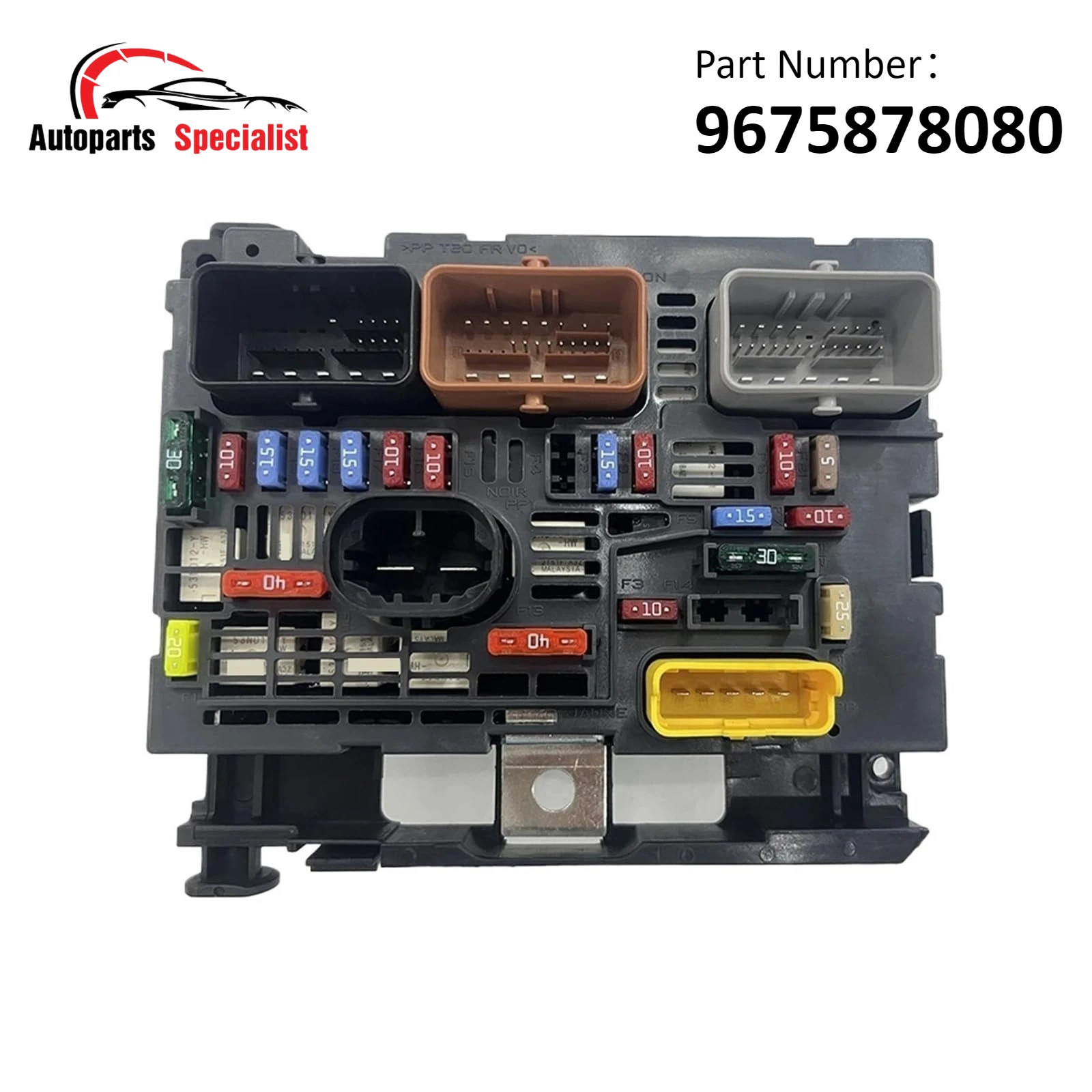 Nuevo coche 9675878080 nueva caja de fusibles BSM para Citroen Peugeot Fiat Scudo JUMPY 2,0 BSM-R03-00 Accesorios