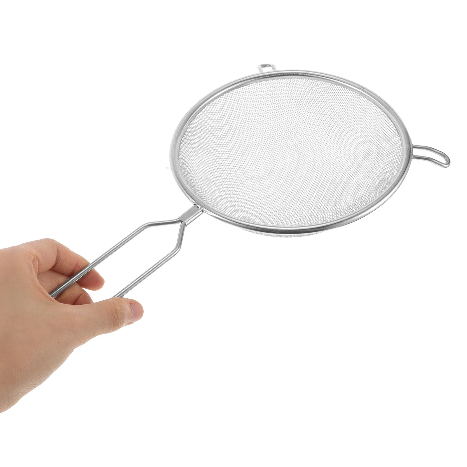 

3Pcs Flour Sifter - Fine Mesh Baking Sieve Stainless Steel Filter for Sifting Flour Soybean Milk Fries Beans Cooking Baking