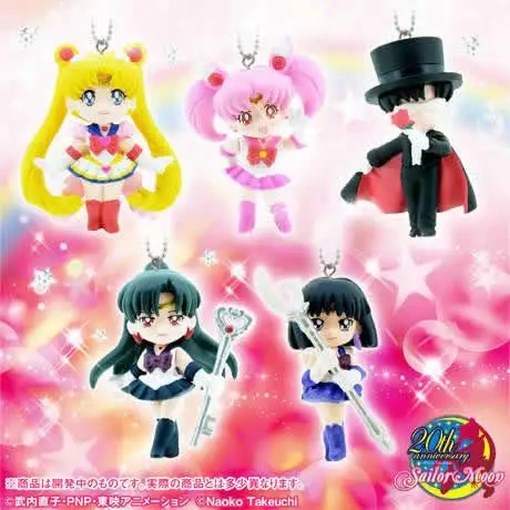 BANDAI Sailor Moon Action Figures Model Character Pendant Series Gashapon Official Genuine Collectible Toys