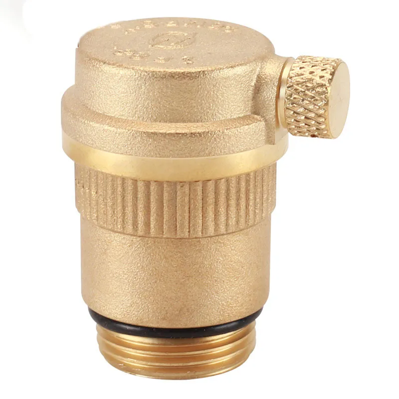 Brass automatic exhaust valve 1/2inch 3/4inch 1 inch heating and air conditioning tap water pipe vent valve DN15DN20DN25