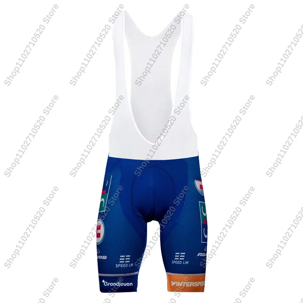 2025 CIC U Nantes Atlantique Cycling Jersey Set Men Bicycle Clothing Road Bike Shirts Suit Bicycle Bib Shorts MTB Ropa Maillot