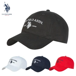 Повседневная спортивная бейсболка, модная кепка U.S.POLO ASSN для мужчин и женщин, Снэпбэк Кепка в стиле поло, Классическая уличная универсальная Кепка для путешествий