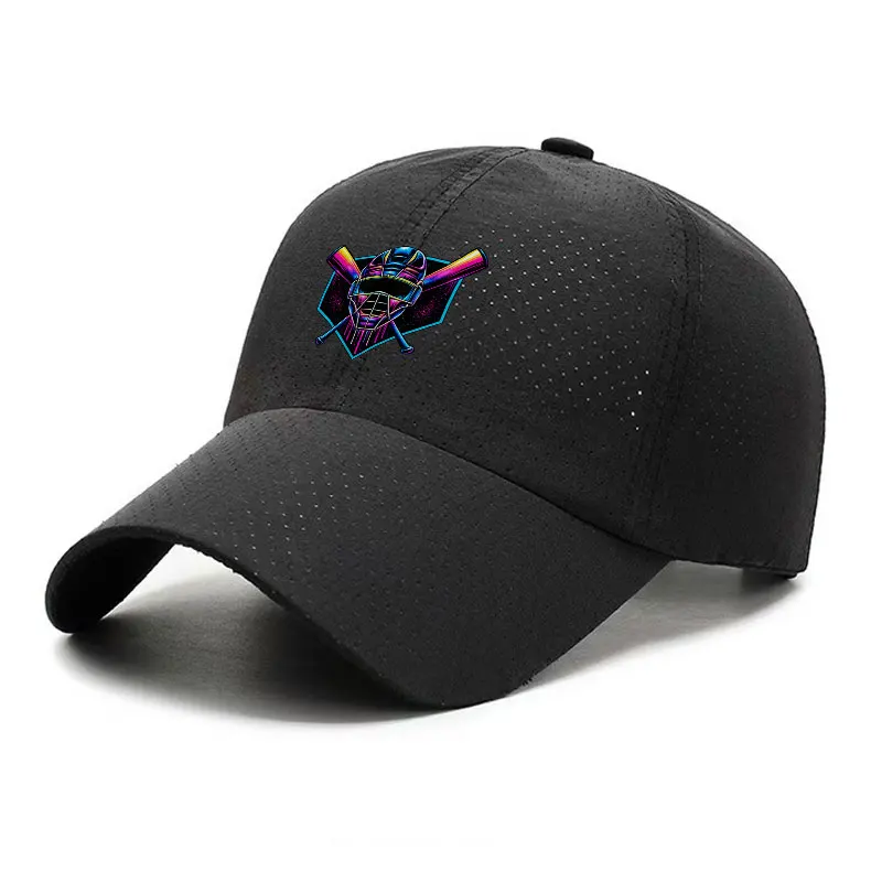 Drip Catcher Mask Quick Dry Breathable Baseball Cap Street Style Retro Athletic Hat for Men and Women