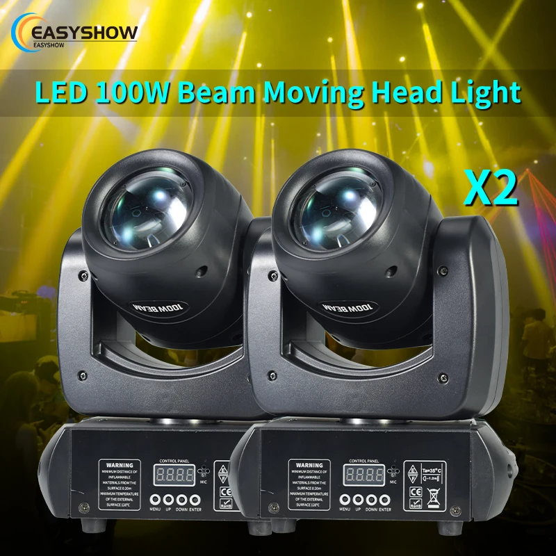 

100W Beam LED Moving Head Beam Spot Stage Light Mini Sharpy DMX Lighting Moving Head For Bar Party Strobe DJ Light