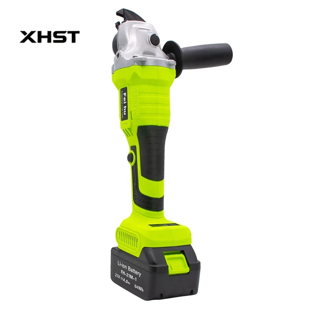 

Rechargeable Lithium Brushless Electric Polisher Machine Custom Cutting Machine Electric Tools Handheld Angle Grinder