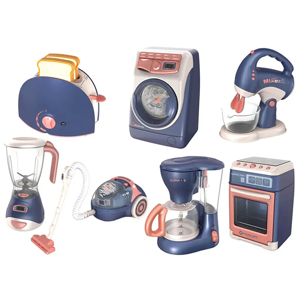 

Home Appliance Pretend Play Early Education Kitchen Toy Playset for Children