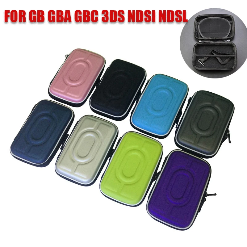 

YUXI 1PC 9Colors EVA Hard Case Storage Bag Pouch For 3DS NDSL NDSI GBA GBC Console Protective Carry Cover