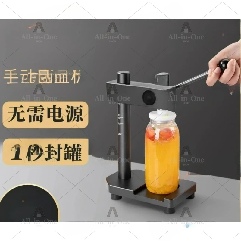 Manual Disposable Can Sealing Machine, Manual Automatic Sealing Machine, Commercial Milk Tea Capping Machine