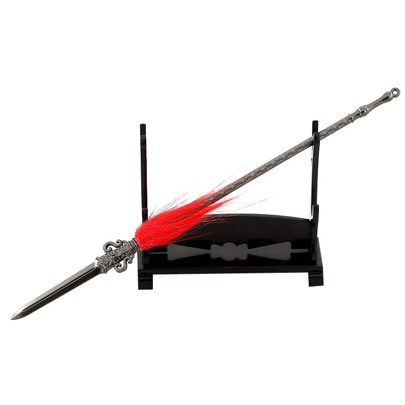 فنون الدفاع عن النفس القديمة سلاح معدني ثمانية عشر أنماط لوهينغ ليوان بندقية ما تشاو يانغ الأسرة بندقية وو يونزهاو بو لو Fangtian هوا جي #5