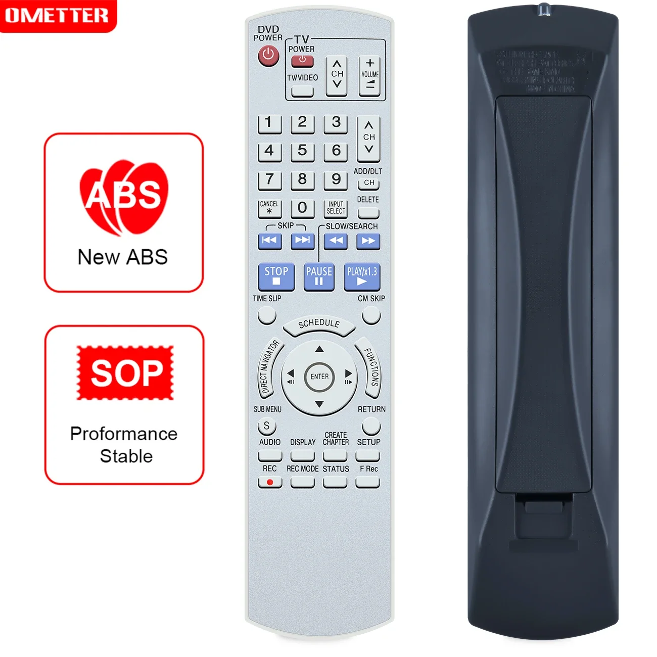 

ACCOONA New Remote Control EUR7659Y10 EUR7659Y20 for Panasonic DVD Recorder DMR-ES30V DMR-E35V DMR-ES10 DMR-ES15