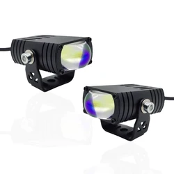 High Power Car Grilles Daytime Running Light Amber/White DRL LED Auto Front Center Grille Light With fan For Off Road Trunk SUV