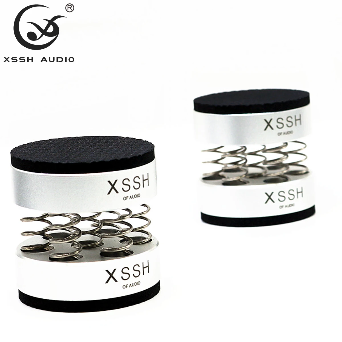 4 pz/8 pz XSSH Audiophile shock spikes molla smorzamento pad HIFI audio Stand piedi altoparlante spike audio CD amplificatore foot pad