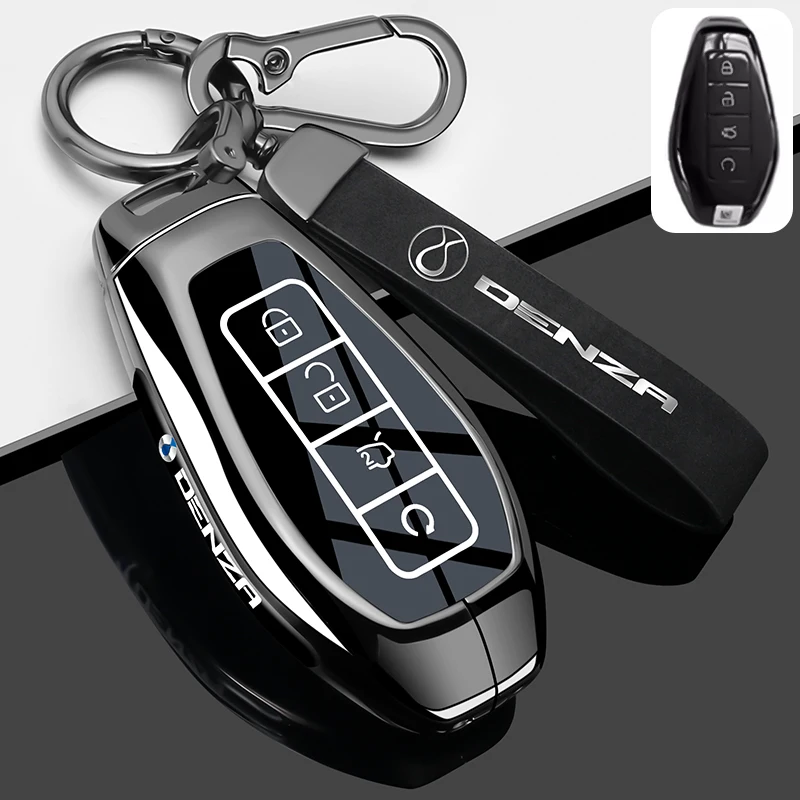 For DENZA N9 2025 High end personalized metal key case bag