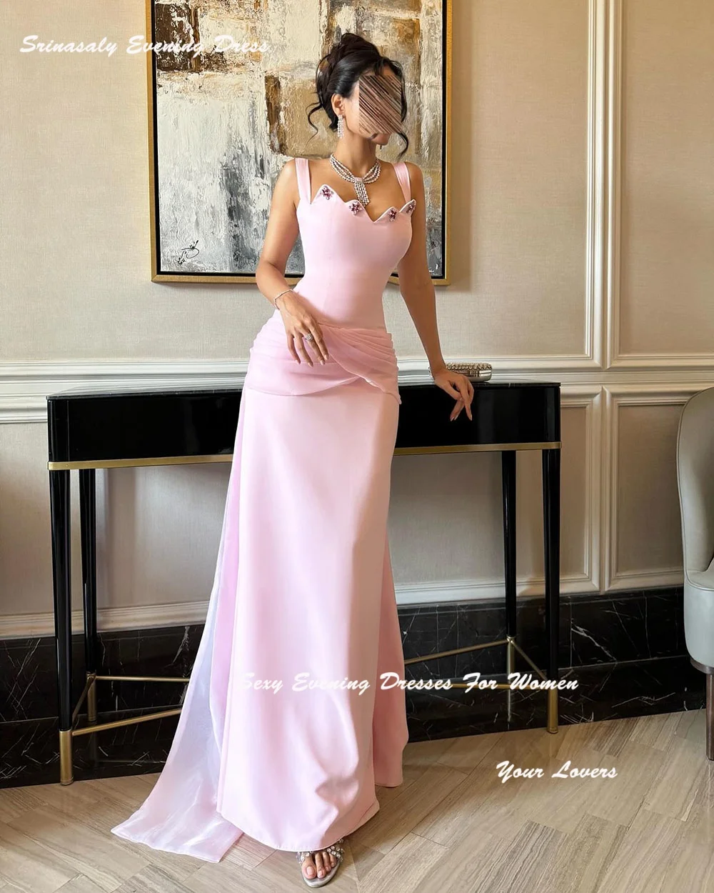 

Вечерние платья с квадратным вырезом по индивидуальному заказу для женщин, торжественное платье для выпускного вечера с лифом, украшенное кристаллами, облегающие корсетные коктейльные платья