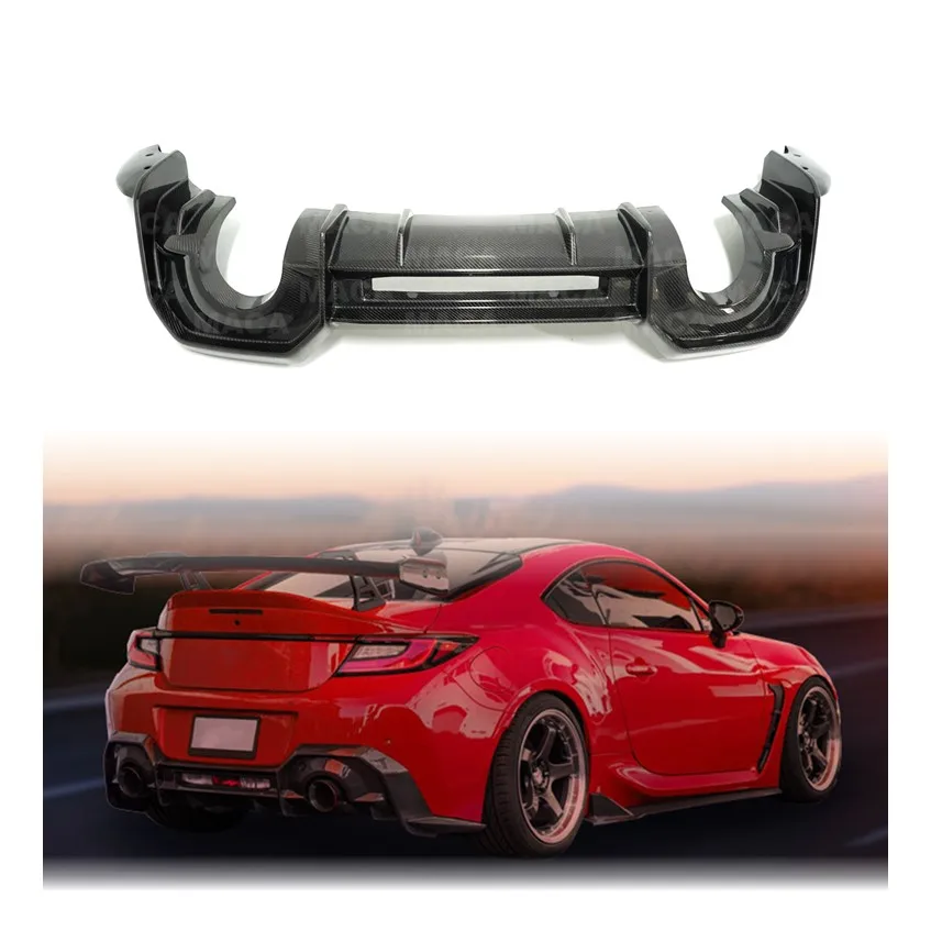 

Premium Carbon Fiber AD Style Rear Diffuser For GR86 2022-2023