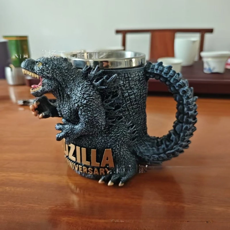 13cm New Godzilla 70th Anniversary3Dmug Godzilla 70th Anniversary Resin Mug  Decorative Gift - AliExpress 26