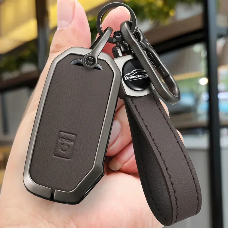 

Zinc Alloy+Leather Car Key Case Suitable For KIA Ceed 2023 CD Forte 2018 2019 2021 Cerato 2019 K3 Gt Seltos Sportage 2020Sorento