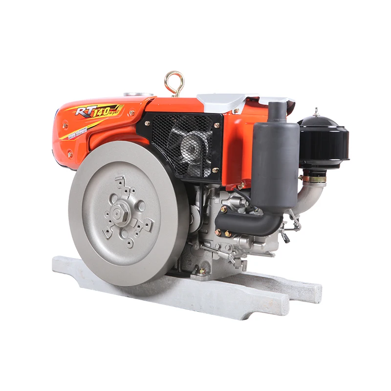 Factory Directly RT140 4 Stroke 12hp Single Cylinder Construction Water Cooled diesel Engine