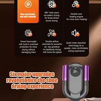 Boot Dryer Foldable Boots Drying Machine Portable Quiet Sneakers Dryer With Timer For Sock Hat Glove Laundry Work Dorm Home