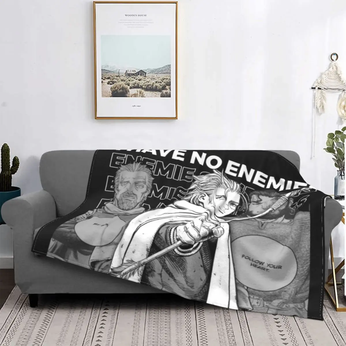 I Have No Enemies Vinland Saga An Ultra-Soft Micro Fleece Blanket