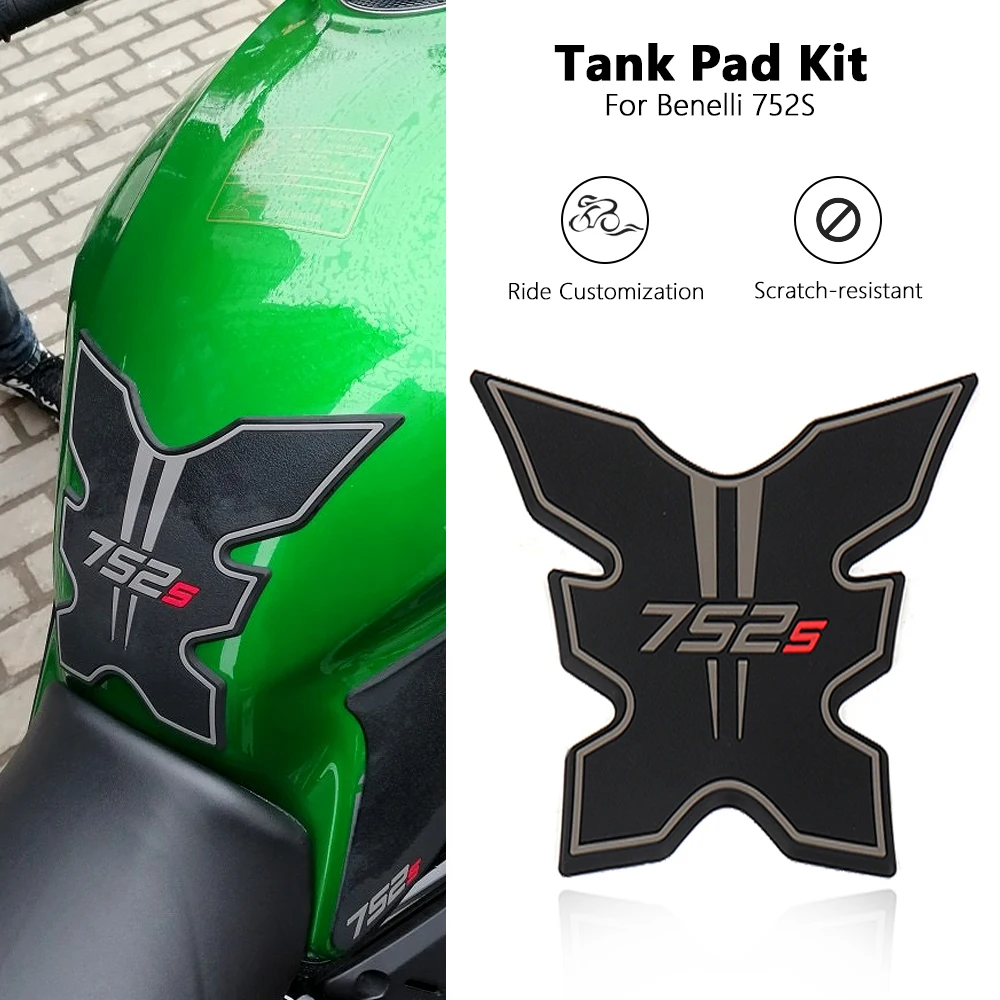 

Motorcycle Side Fuel Tank Pad Protector Sticker Decal Knee Grip Tank Traction Pads Set For Benelli 752S 752s 752 S