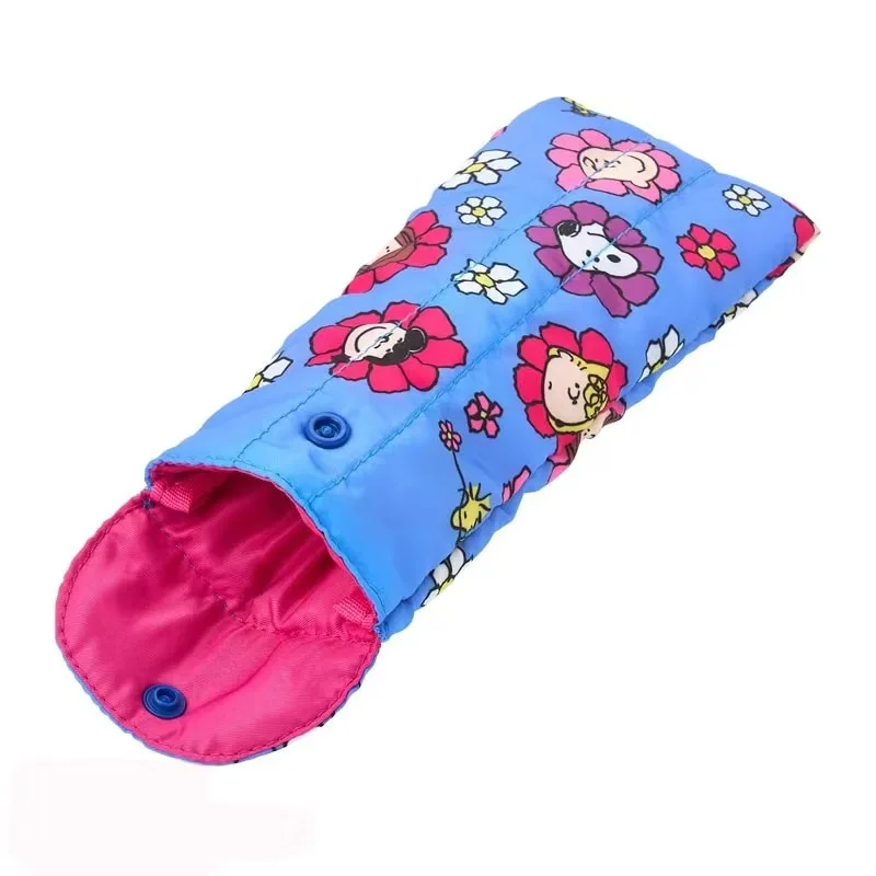 Snoopy Glasses Bag Cotton Sunglasses Reading Eyeglasses Protective Cover Storage Pouch Case Eyewear Protector Case Accessories