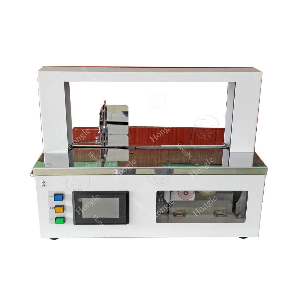 Automatische papieren geld omsnoeringsbundelmachine Kleine valuta bankbiljettenbandmachine