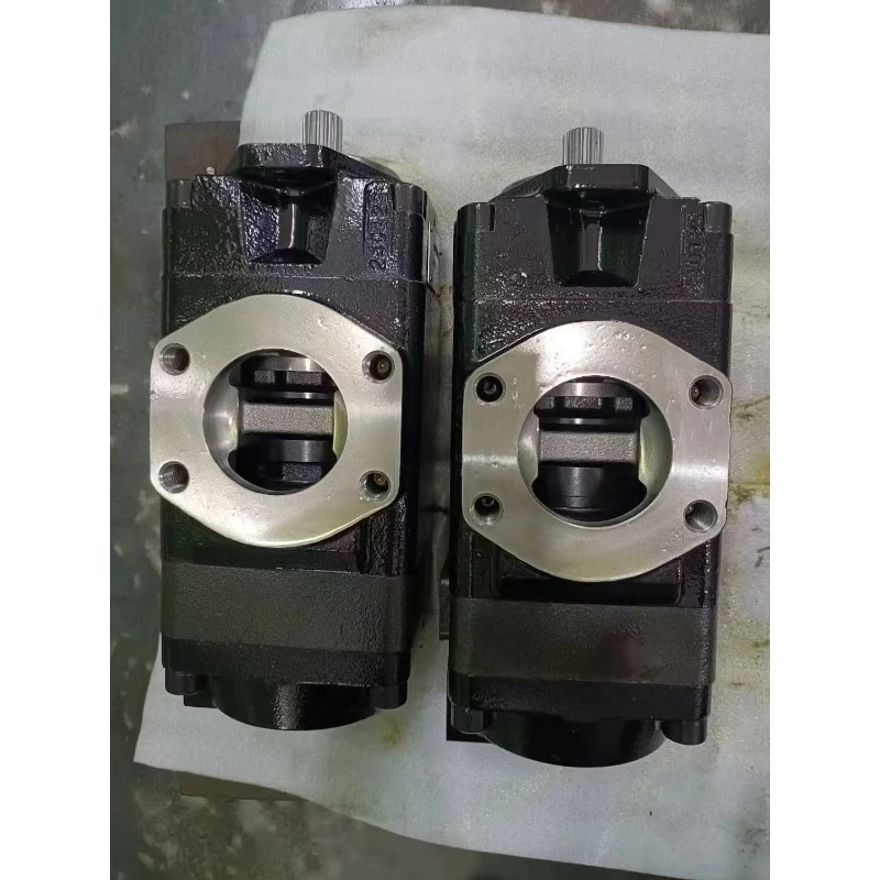 Hydraulic Triple Vane Piston Pump Model 707880 with Part Numbers 401-00081 401-00354A 401-00158 401-00081A