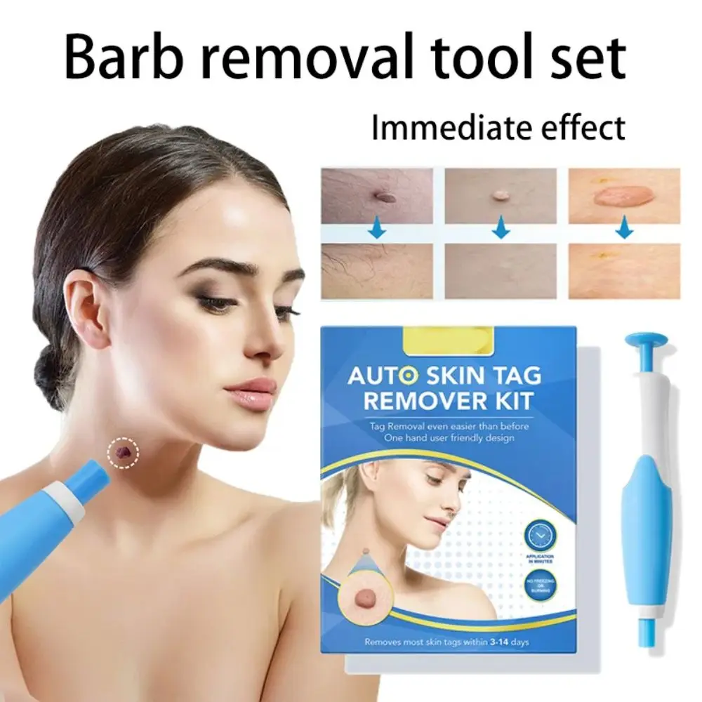 Dual Head Wart Removal Kit Flat Plantar Wart Remover Wart Wart Liquid Pen Flesh Mole Remover Chicken Eye Wart Remover