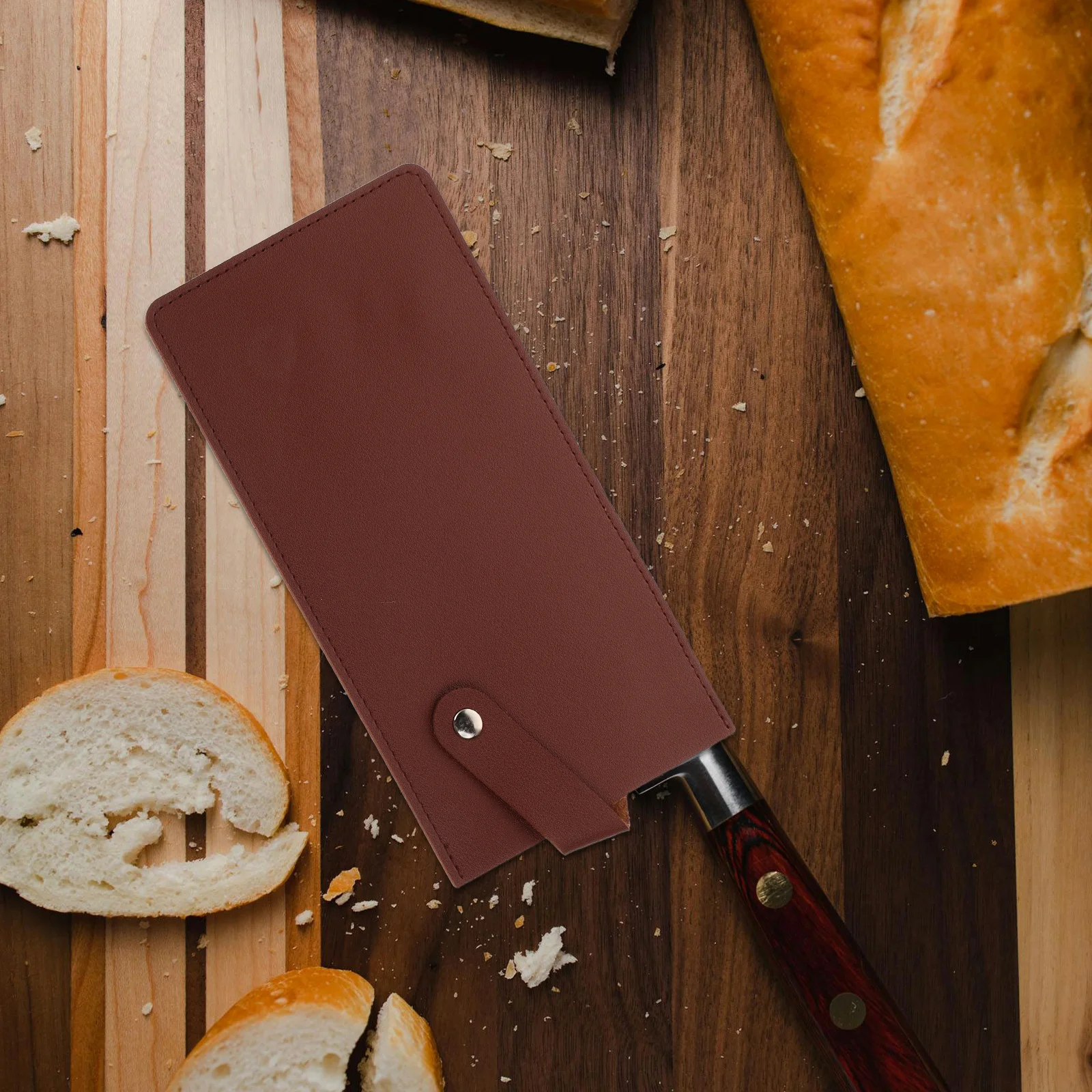 

Guard Kitchen Knife Protector Cleaver Cover Pu Knife Storage Bag Chef Guard Cutter Case Blade Protection Compact Carry