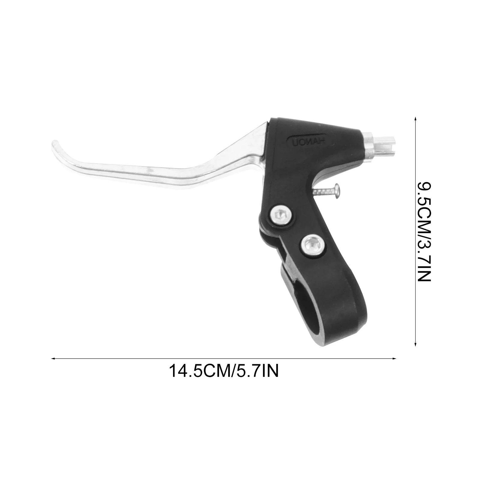 1 set Set High Strength Alloy Mountain Bike Brakes Durable Lightweight Kit For Road Bicycle Black