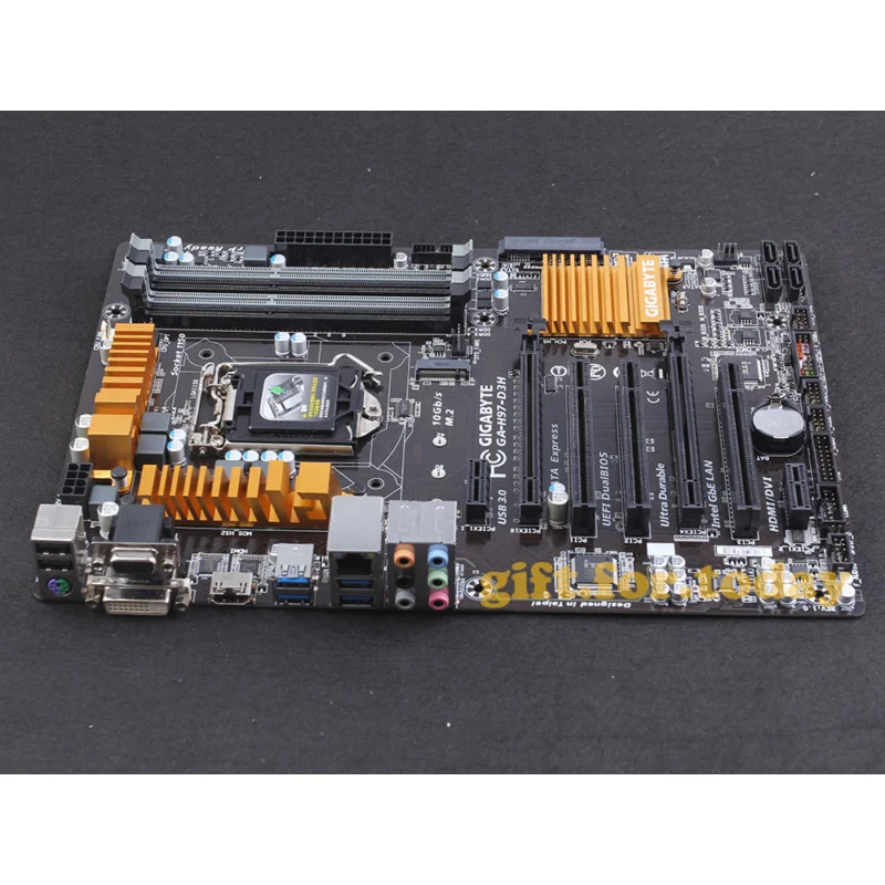 Oryginał dla płyty głównej GIGABYTE GA-H97-D3H Intel H97 LGA 1150 DDR3 SATA USB 3.0