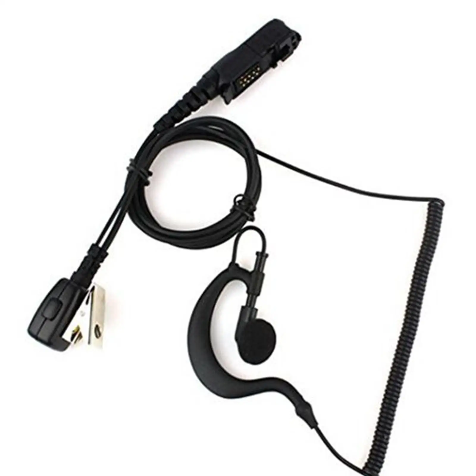 G Shape Walkie Talkie Earpiece with PTT Mic Headphone Headset Earphone for Motorola XPR3300 MTP3250 DP2600 MTP3200 XPR3500