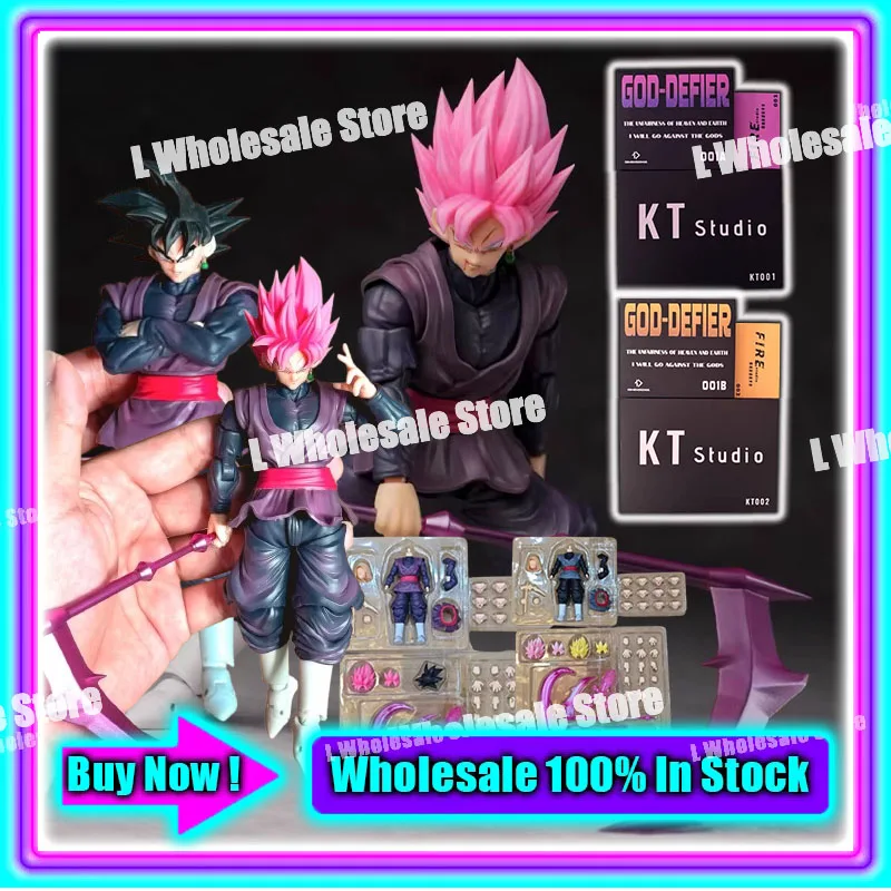 

Dimensionia Anime Character Action Figure with Scythe & Interchangeable Heads - Collectible Gift for Anime Fans