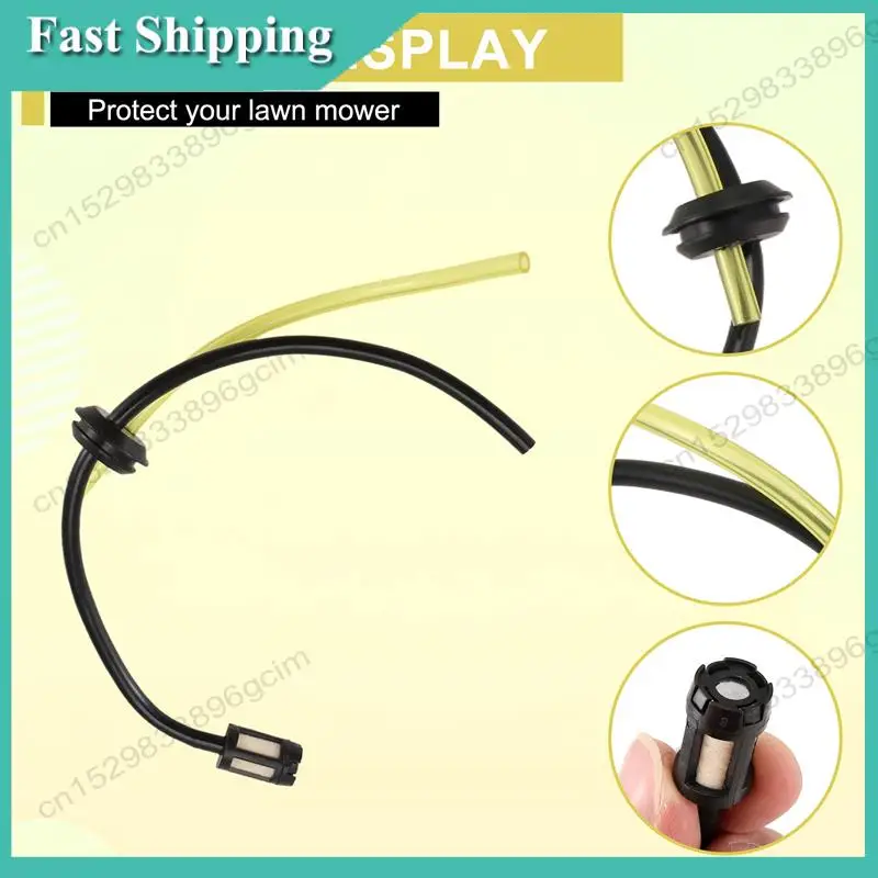 

-BABQ 10PCS Fuel Hose Pipe With Fuel Filter Kit For 139/140/G35/144 Strimmer Cutter Mower Trimmer Gasoline Fuel Tank Filter