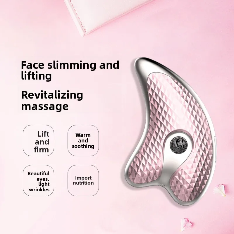 

Electric Gua Sha Facial Lifting Massager – V-Shape Scraping Board for Lymph Drainage, Skin Tightening & Anti-Aging Home Use