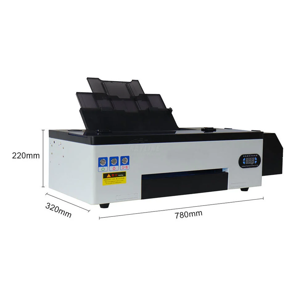 Desktop DTF Printer Direct to Film Printer R1390 L1800 A3 A4 DTF Printer for Fabric T Shirt Leather