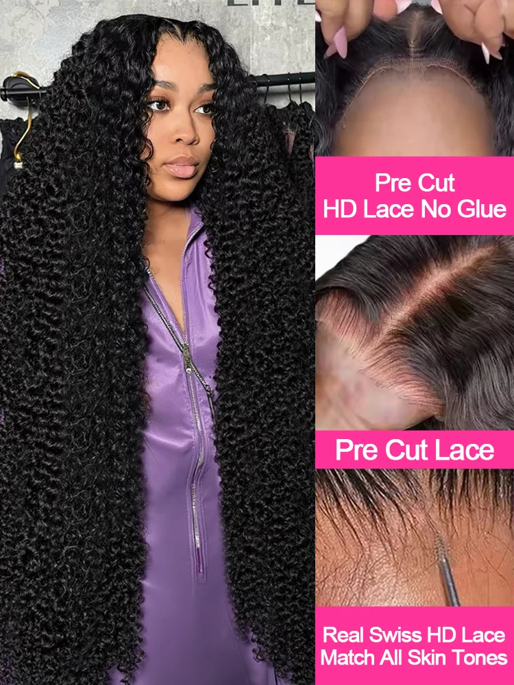 40 بوصة موجة المياه مجعد الدانتيل الباروكات الأمامية 13x4 13x6 HD الدانتيل الباروكة الأمامية موجة عميقة 7x5 خصلات الشعر المستعار الإنسان غلويليس للنساء 250%