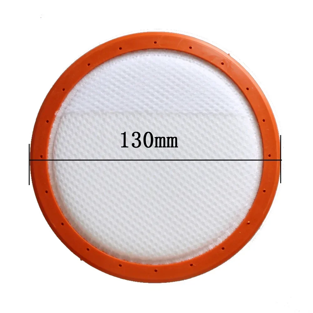 146mm/130mm Washable Vacuum cleaner Filter round HV filter cotton filter elements HEPA For midea C3-L148B C3-L143B VC14A1-VC