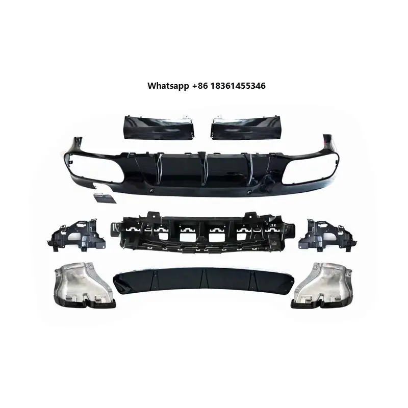

For CLS Class W257 Upgrade GT63 Diffuser with Exhaust Pipe C257 Diffuser