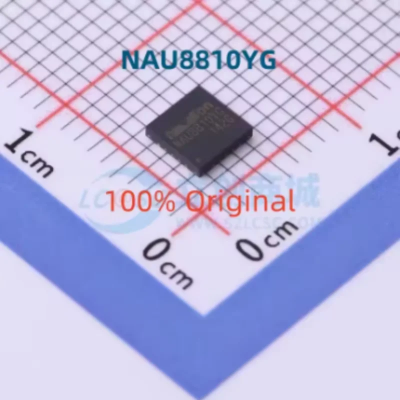 10PCS NAU88C10YG NAU8810YG Audio Codec IC SMD Voice Audio Processing Chip Low Power Sound Decoder for Consumer