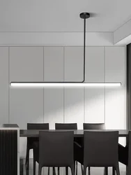 Plafonnier LED au design nordique moderne simpliste, luminaire décoratif d'intérieur, idéal pour une salle à manger, un bureau ou une table basse