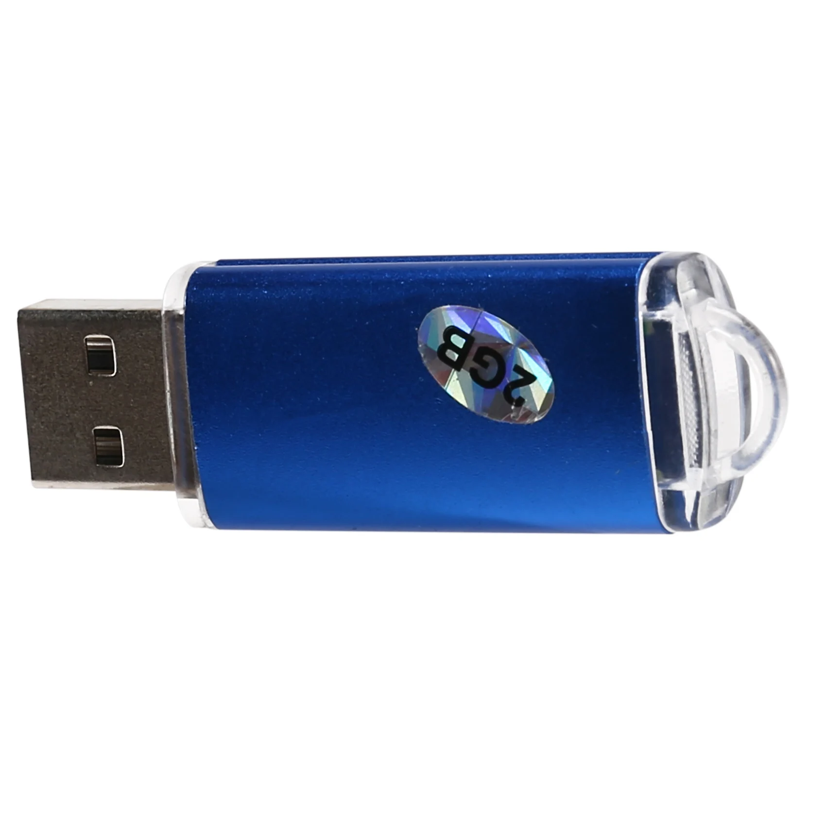 USB 2.0 Flash U Disk, Bleu, 2 Go