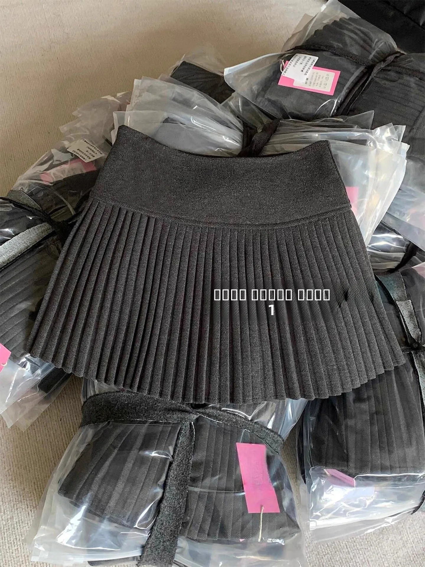 

Корейская женская юбка А-силуэта с высокой талией, осенне-зимняя новинка, модная плиссированная юбка, универсальная юбка с перекрестным запахом