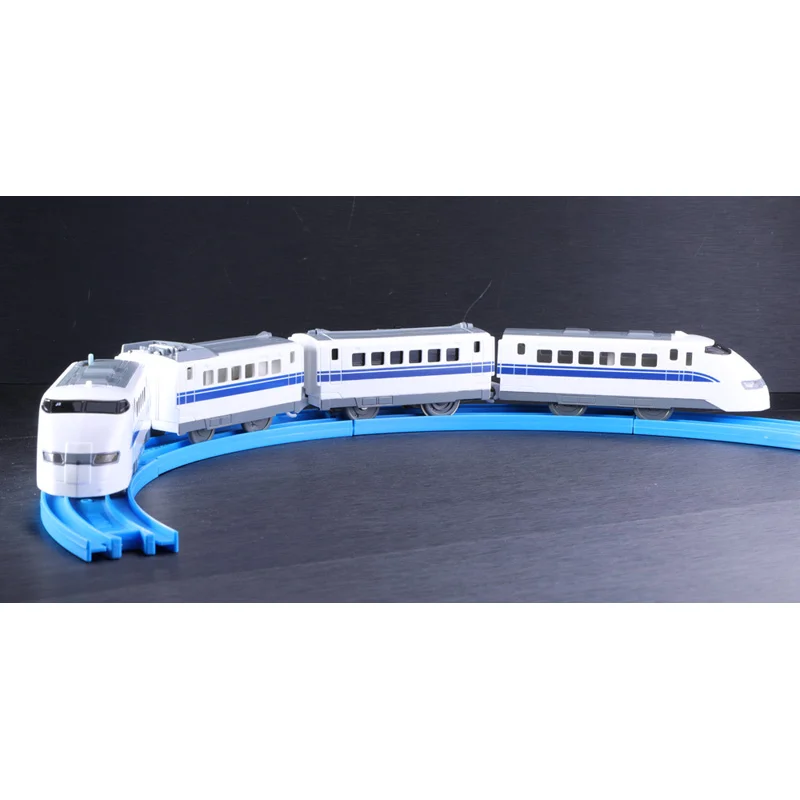 TAKARA TOMY Tomica Plarail New Shinkansen 300 Series 55cm 30th Anniversary Electric Train Model Kit Four Carriages Railway Toys