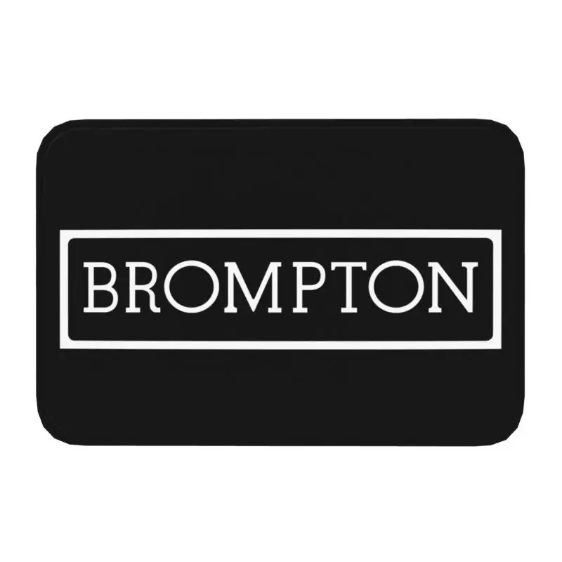 Personalized Bromptons Bike Doormat Mat Anti-Slip Bath Kitchen Garage Rug Carpet 40*60cm