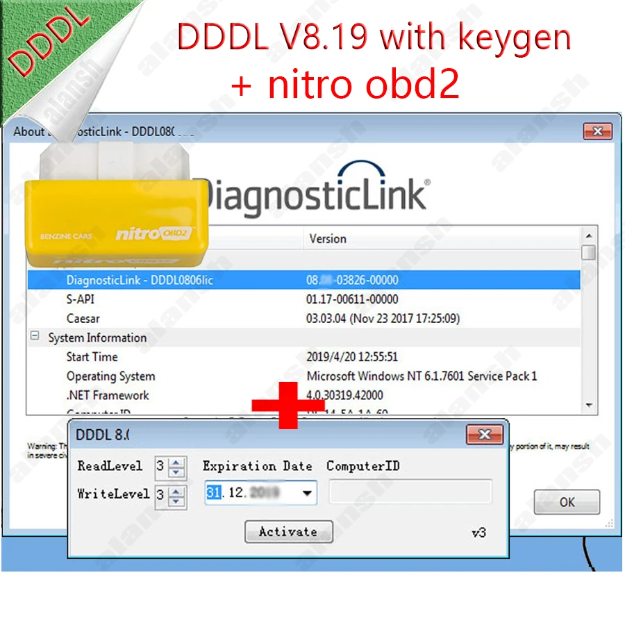 

Detroit Diesel Diagnostic Link 8.19 DDDL 8.08 Troubleshooting Data DDEC Report + Nitro Obd2