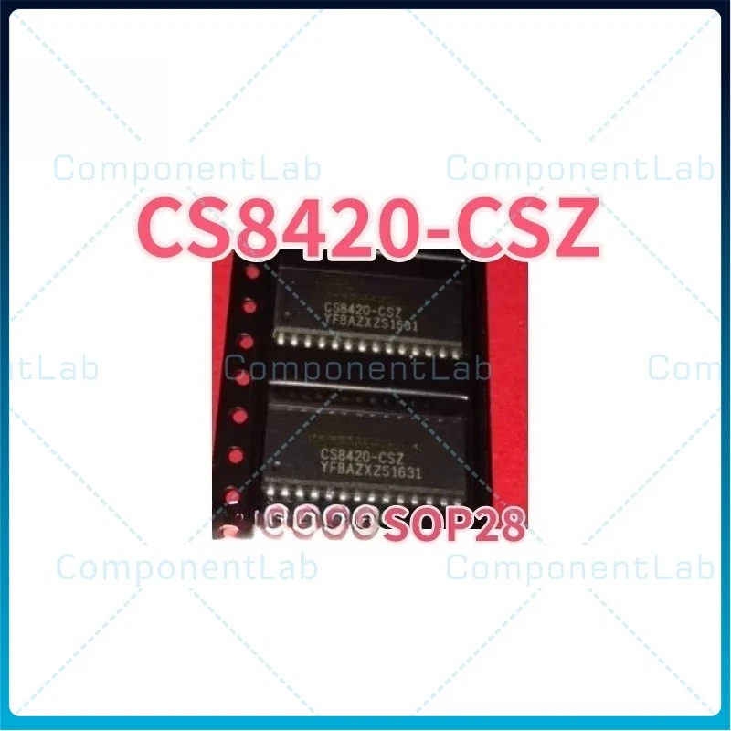 2-5pcs CS8420-CSZ CS8420 CS8420CS CS8412-CSZ SMT Package SOP28 Digital Audio IC Chip
